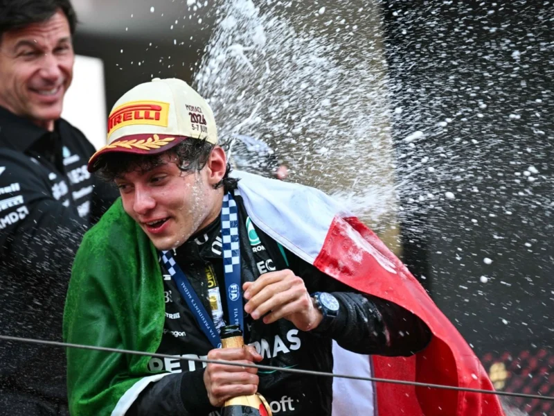 F1: Kimi Antonelli gana el Gran Premio de Mónaco y amplía su liderato