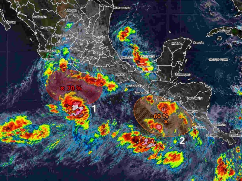 “Boris” se acerca: zona de baja presión aumenta a 70 % su probabilidad para desarrollo ciclónico