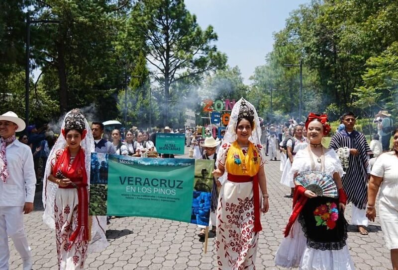 Inicia Veracruz en Los Pinos con un despliegue de cultura, tradición y gastronomía