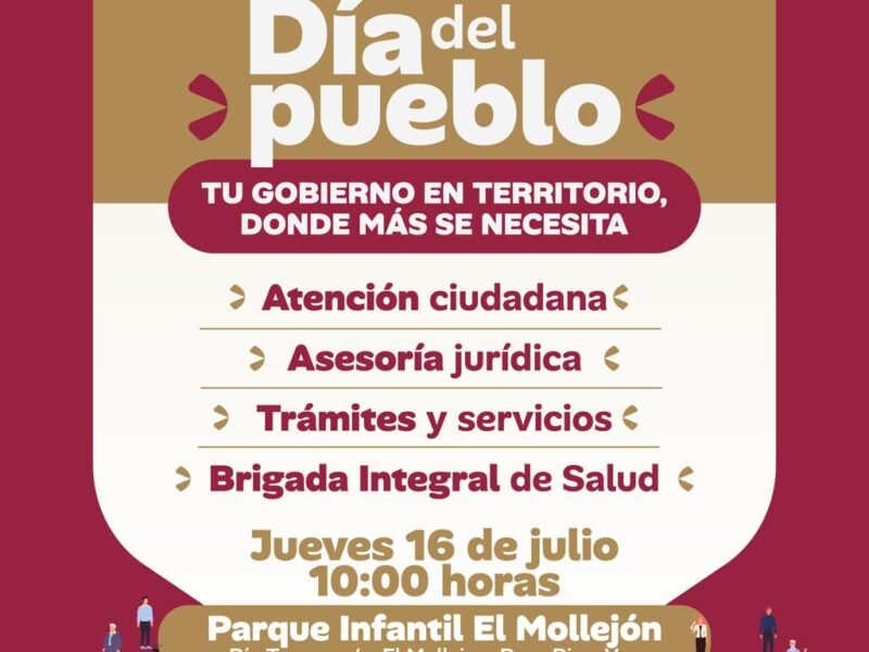 GOBIERNO DE POZA RICA ACERCA SERVICIOS MUNICIPALES DIRECTAMENTE EN LAS COLONIAS CON EL “DÍA DEL PUEBLO”