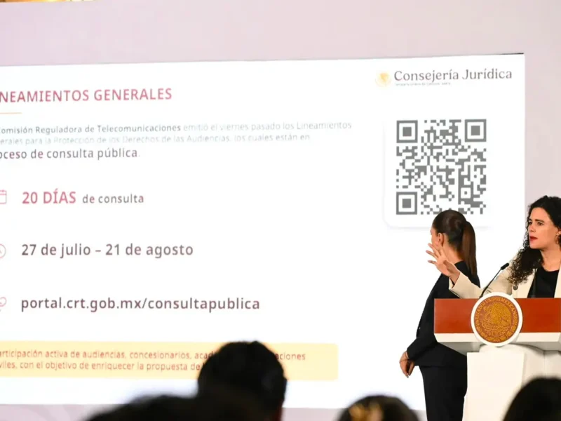 Gobierno de Sheinbaum plantea multas a radio y TV por incumplir derechos de las audiencias