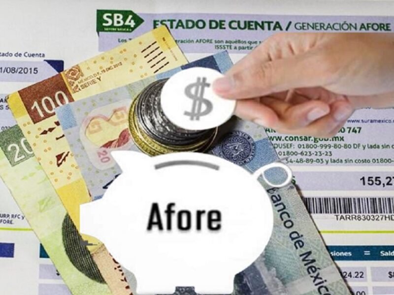 Ahorros en Afores caen 9%; registran plusvalías por 484,079 millones de pesos en la primera mitad de 2026