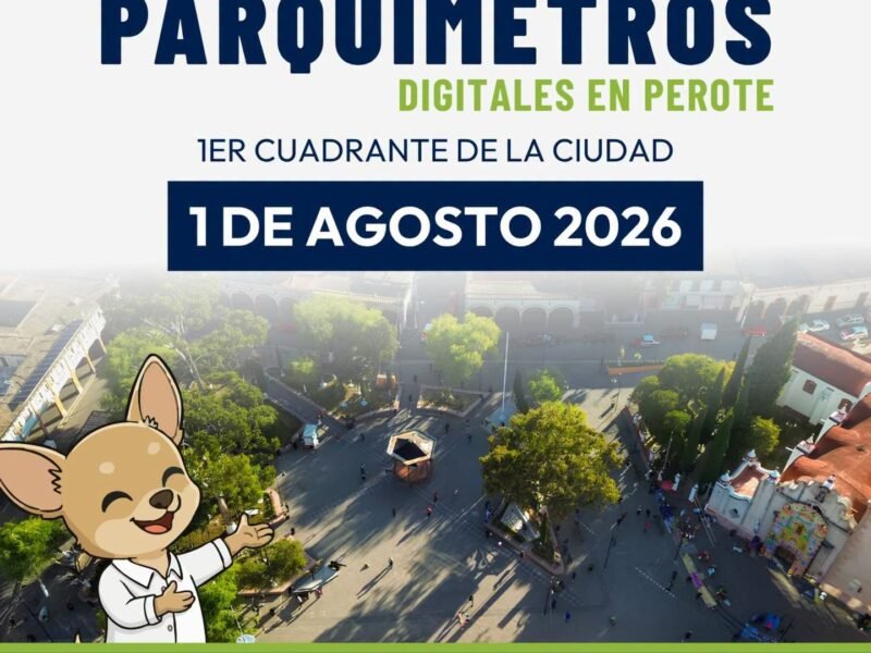 Crece inconformidad en Perote por parquímetros digitales en agosto impondrán parquímetros digitales en Perote