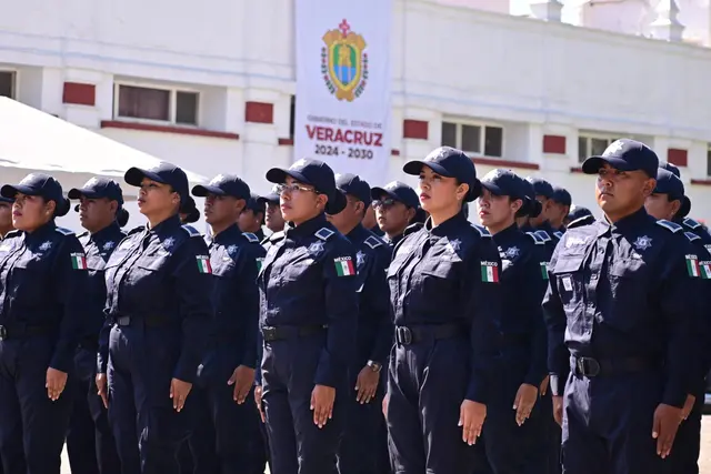 Veracruz, con bajo nivel de policías estatales certificados