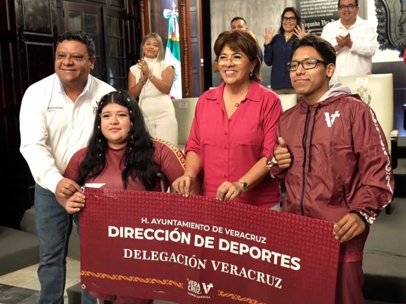 Refrenda Rosa María respaldo al deporte adaptado y la inclusión en la ciudad de Veracruz