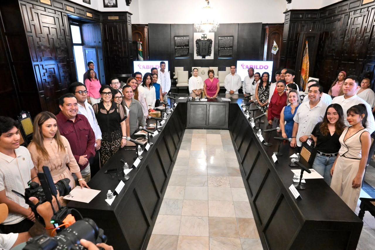 Realizan Cabildo Juvenil 2026 en el Ayuntamiento de Veracruz