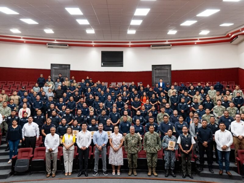 POZA RICA, SEDE DE JORNADA DE CAPACITACIÓN PARA ELEMENTOS DE LA POLICÍA