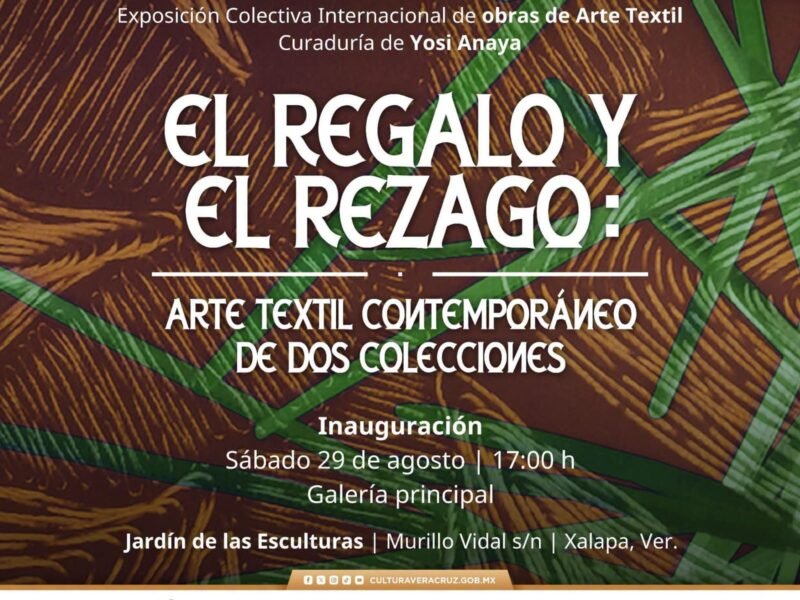 La Secretaría de Cultura de Veracruz, a través del Jardín de las Esculturas de Xalapa, y la Universidad Veracruzana ⚜️, a través del Instituto de Artes Plásticas , invitan:
