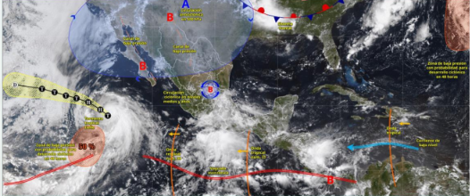 Tormentas este jueves en Veracruz: Conagua