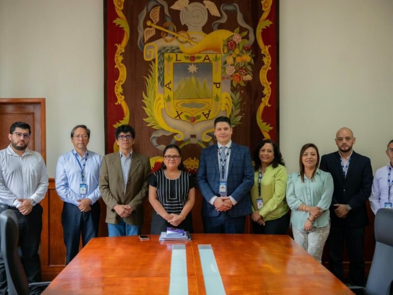Alcaldesa recibe a directivos del INEGI, expusieron estadísticas actuales de la población de Xalapa