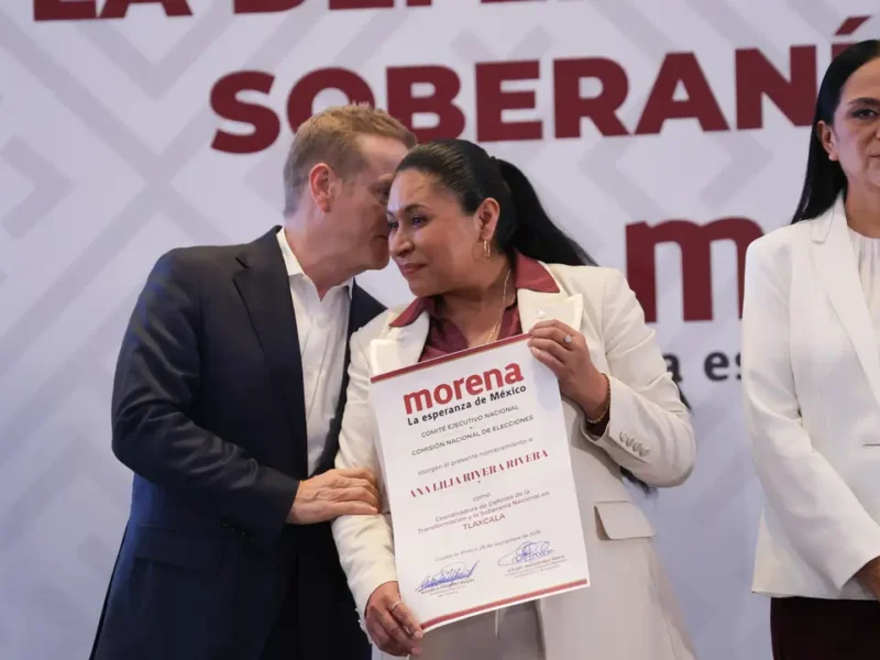 Ana Lilia Rivera va para Tlaxcala por Morena y PVEM; el segundo lugar no respaldó la designación