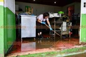 Gobierno de Veracruz coordina atención a familias afectadas por lluvias en Xalapa