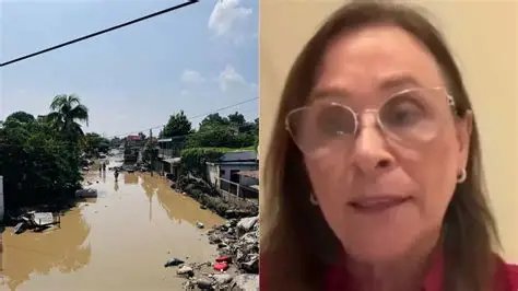 Gobierno de Rocío Nahle apoyará a familias afectadas por lluvias en Xalapa