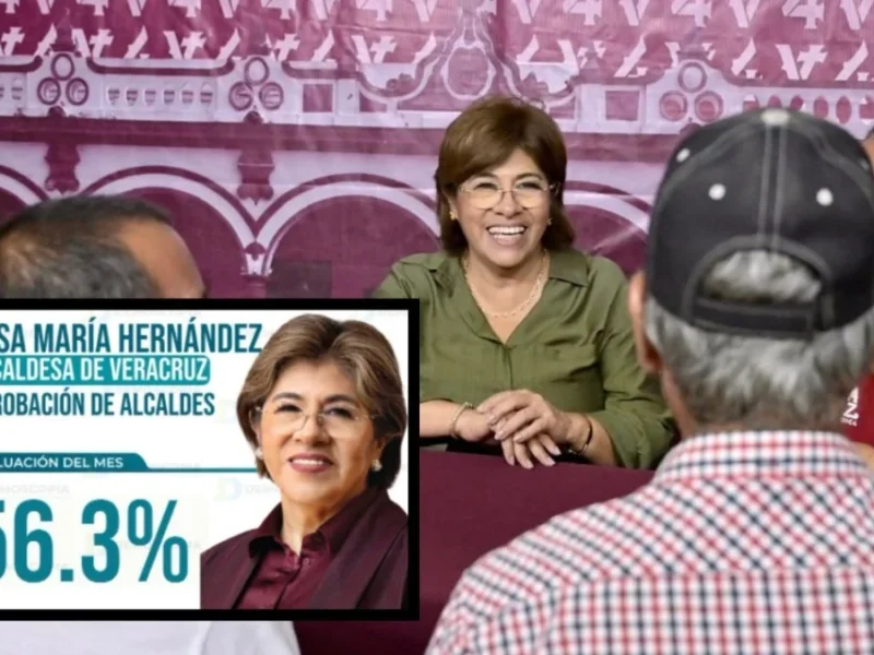 Rosa María Hernández Espejo es la alcaldesa mejor evaluada de Veracruz: Demoscopia