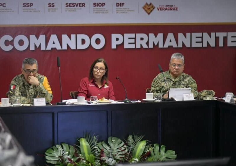 Instalan en Poza Rica Centro de Comando permanente ante evolución del Disturbio Tropical 92L