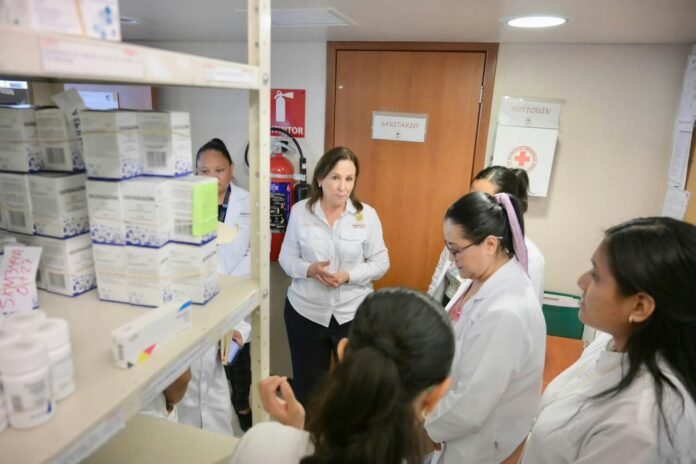 Rocío Nahle supervisa Hospital General de Boca del Río; suma 31 unidades revisadas