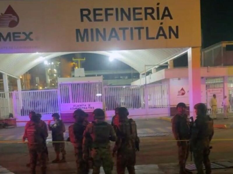 FGE inicia investigación por hechos ocurridos en la refinería de Pemex en Minatitlán