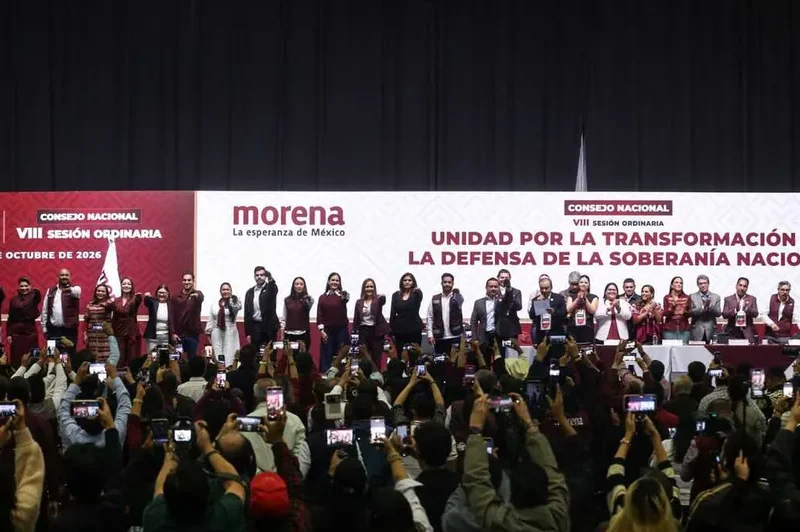 Montiel pide priorizar organización territorial y orígenes de la 4T en coalición con PT y PVEM rumbo a 2027
