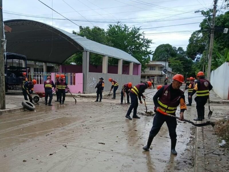 Atención a las afectaciones por Frente Frío 2 en 45 municipios; zona norte entra en recuperación