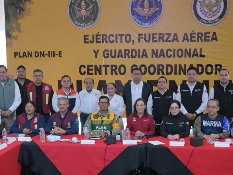 Gobiernos estatal y federal mantienen vigilancia preventiva ante lluvias y escurrimientos