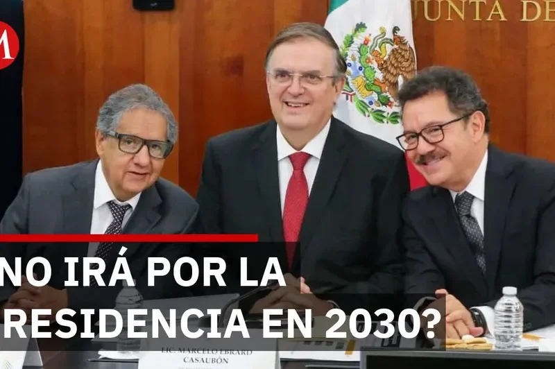Ebrard matiza postura sobre aspiración presidencial en 2030: “No me maten, nada más que me borren”