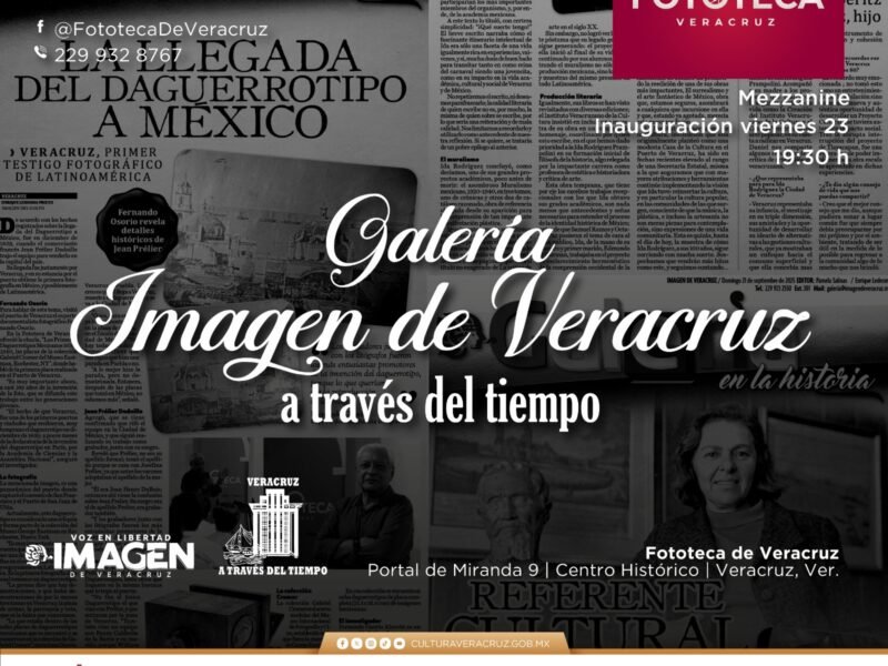 Inaugura SECVER las exposiciones La piel de la ciudad y Galería Imagen de Veracruz
